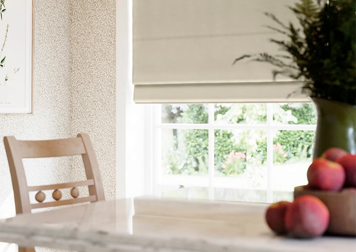 Eversley, Mallow Cream - Twist&Fit Roman Blind - Image 5